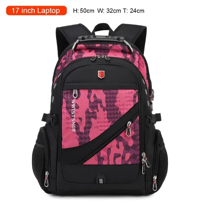 Waterproof Laptop Backpack with USB Port