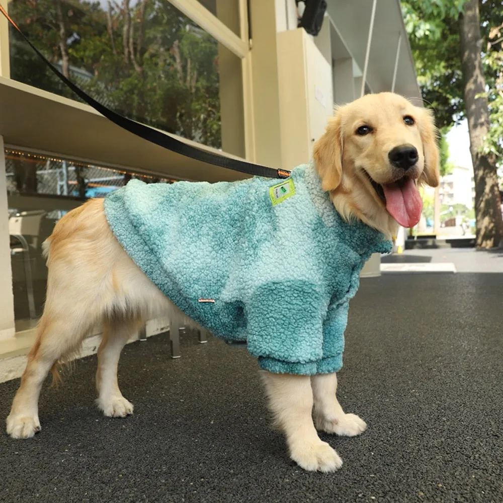Winter Thick Big Dog Clothes: 3XL-7XL Lambs Wool Jacket for Medium Large Dogs | Windproof Coat | Pet Accessories